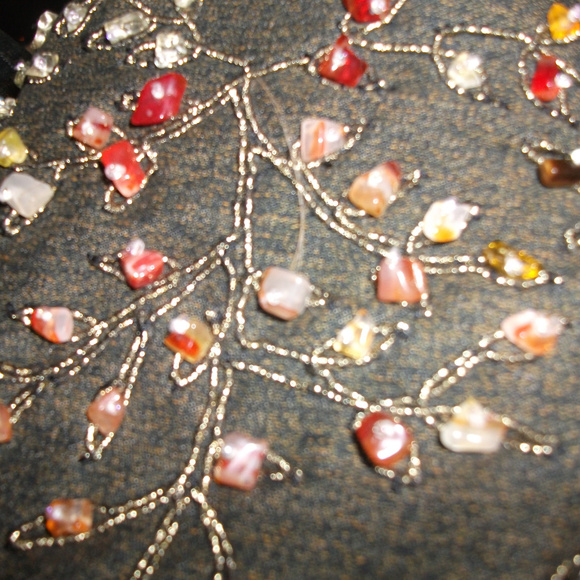 Women's 28 AZI STUNNING AMAZINGLY BEADED JEANS - Picture 7 of 8